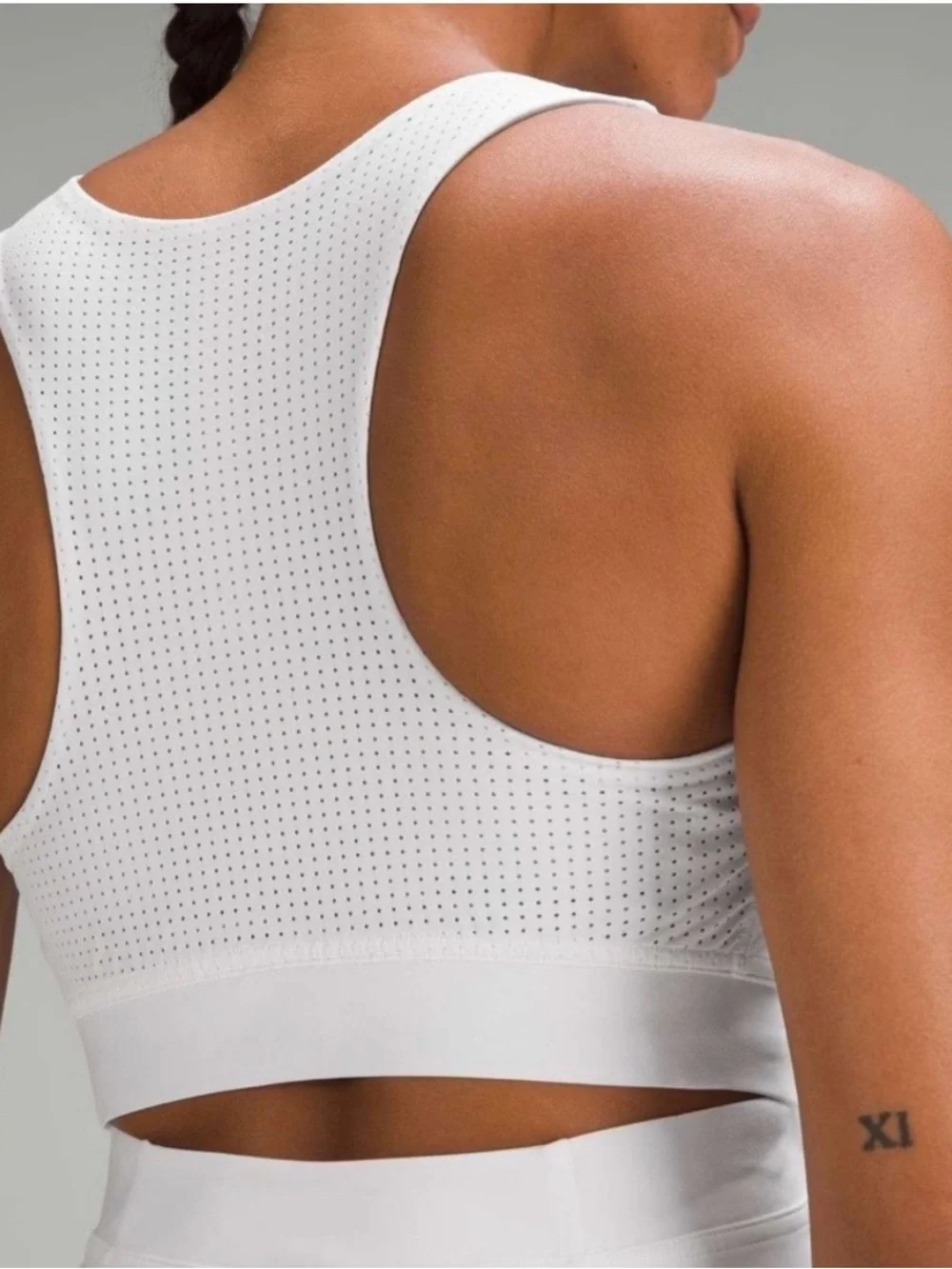 lululemon athletica White Racerback Flared Tennis Dress